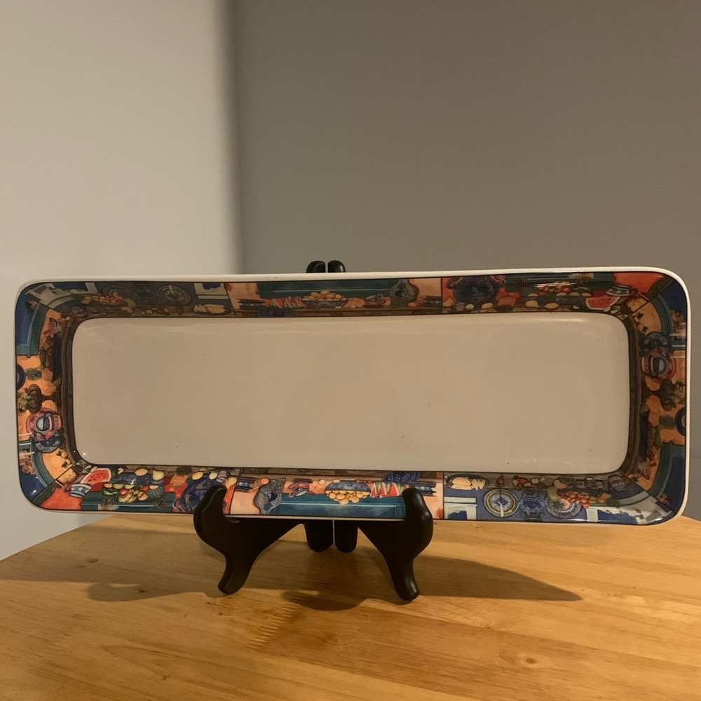 Sakura Ceramic Bread Tray